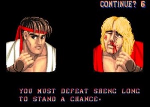 Street Fighter 2 You must defeat sheng long