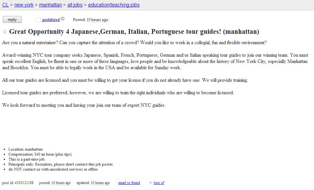 Endless Job Possibilities With Japanese 9 - Tour Guide