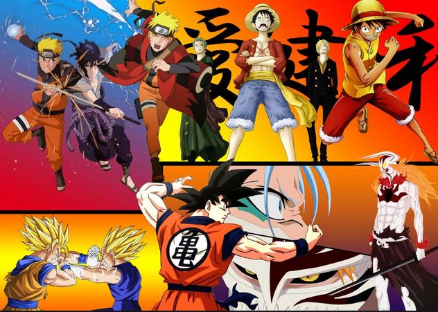 The 4 Kings Of Shonen Anime - Japanese Level Up