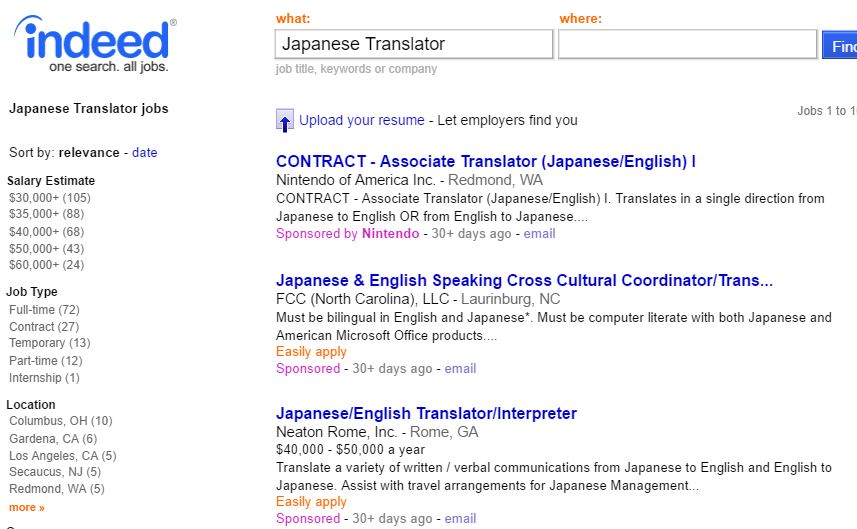 Becoming A Japanese Translator - Finding Work 17